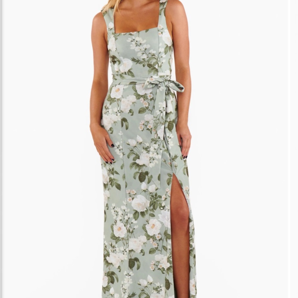 Show me your Mumu - Paris gown in secret garden stretch